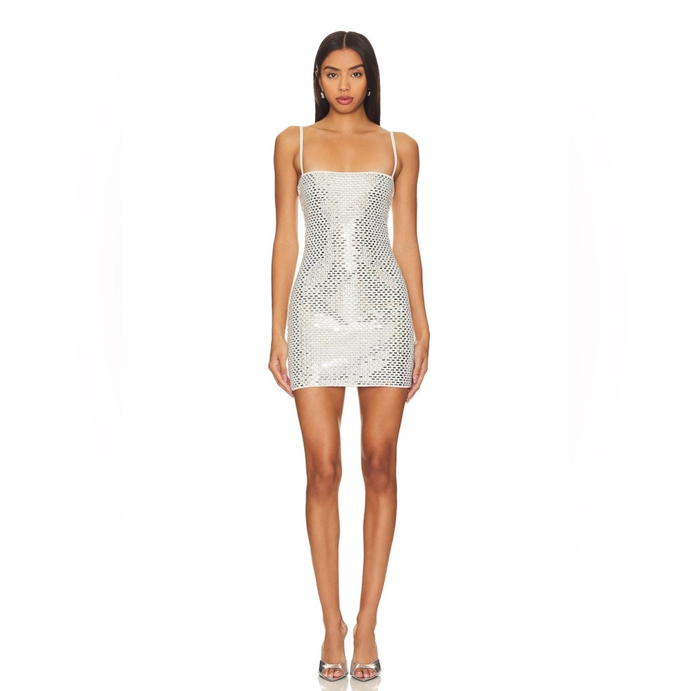 Retrofete Avanya Knit Dress in white